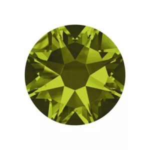 Olivine kristály díszítő kövek tégelyben