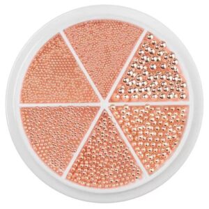 Rosegold gyöngyök tárcsában