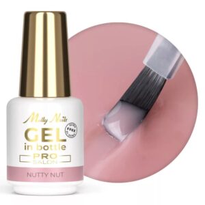 HEMA Mentes Ecsetes Építő Gél - Nutty Nut 15g