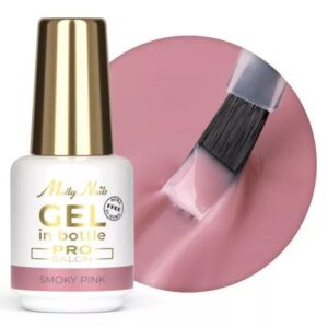 HEMA Mentes Ecsetes Építő Gél - Smoky Pink 15g