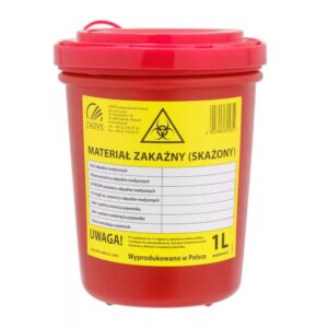 Hulladékgyűjtő konténer 1L