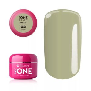 Silcare Base One Pastel, Olive 03#