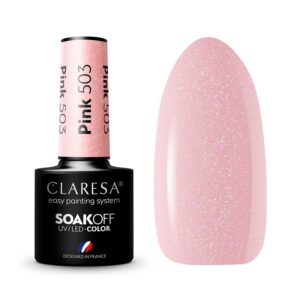 Claresa Gél lakk pink 503#