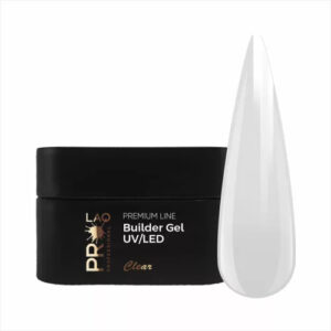 PRO-LAQ Premium Line - Egyfázisú Építő Zselé - Clear 50g