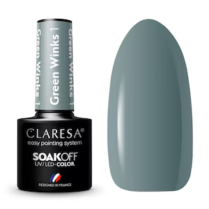 Claresa Gél lakk GREEN WINKS 01#