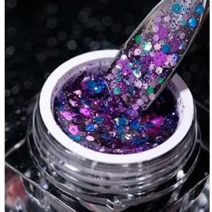 Glitter Zselé - Diszítő Zselé Rawan Nails #09