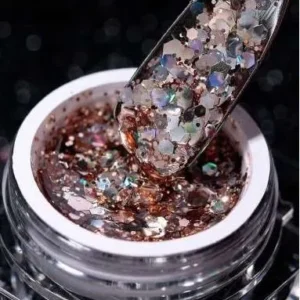 Glitter Zselé - Diszítő Zselé Rawan Nails #10