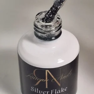 Silver Flake Top Coat _15 ml